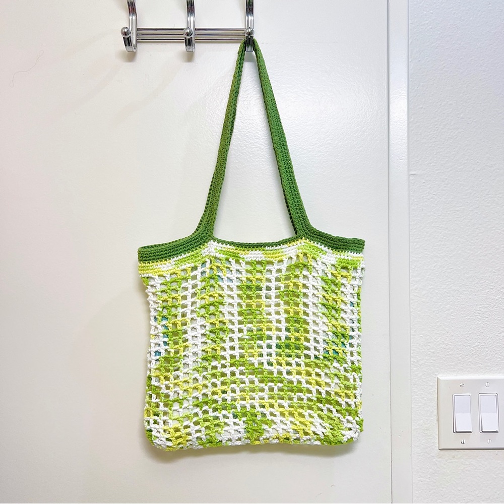 Handmade Crochet Tote / Shoulder Bag